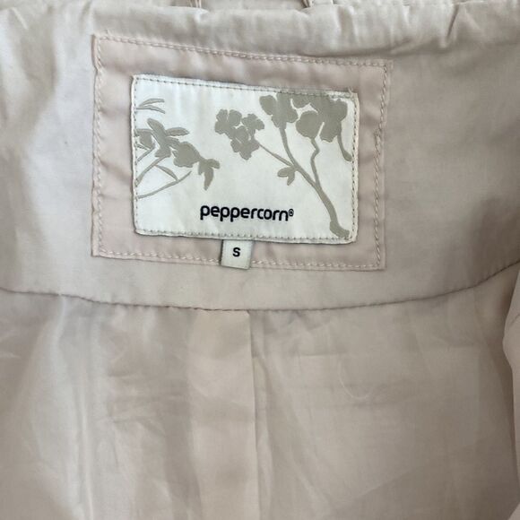 Peppercorn trench coat tan Small - Picture 3 of 6